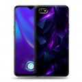 Дизайнерский силиконовый с усиленными углами чехол для OPPO A1k Абстракиция