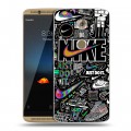 Дизайнерский пластиковый чехол для ZTE Axon 7 Найк