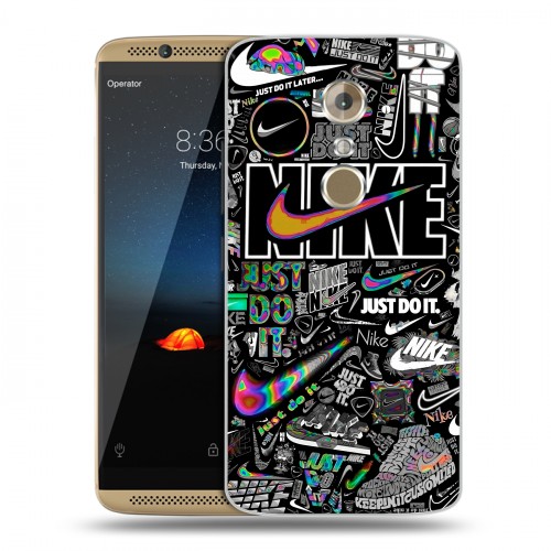 Дизайнерский пластиковый чехол для ZTE Axon 7 Найк
