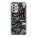 Дизайнерский силиконовый чехол для Samsung Galaxy A52 Найк