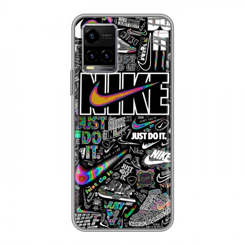 Дизайнерский силиконовый чехол для Vivo Y33s Найк