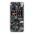 Дизайнерский силиконовый чехол для Realme 9i Найк