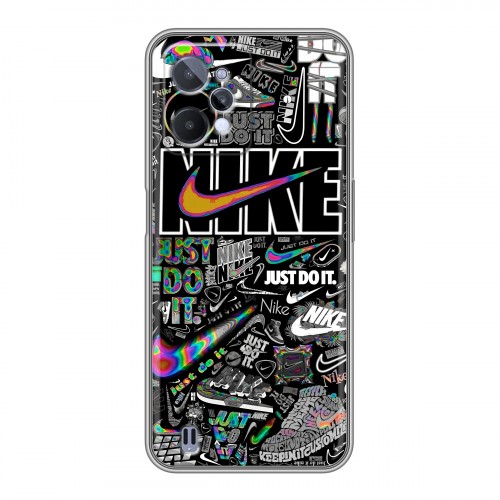 Дизайнерский силиконовый чехол для Realme C31 Найк