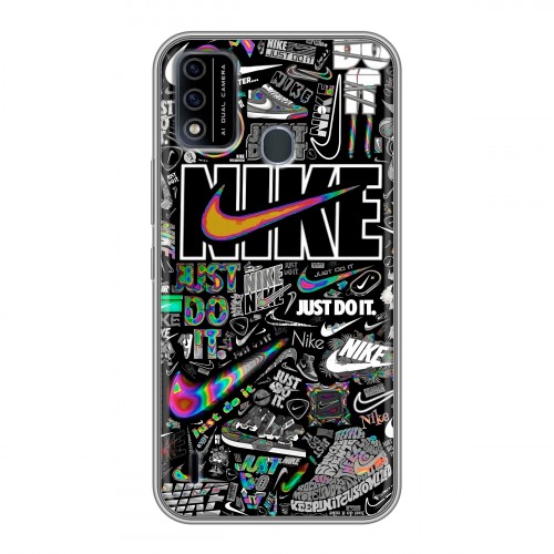 Дизайнерский силиконовый чехол для Itel A48 Найк