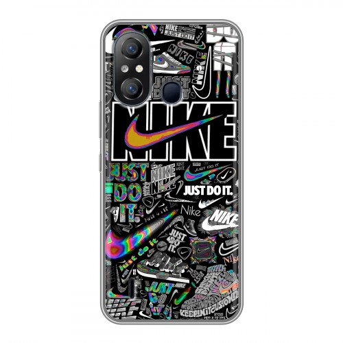 Дизайнерский пластиковый чехол для Itel A49 Найк