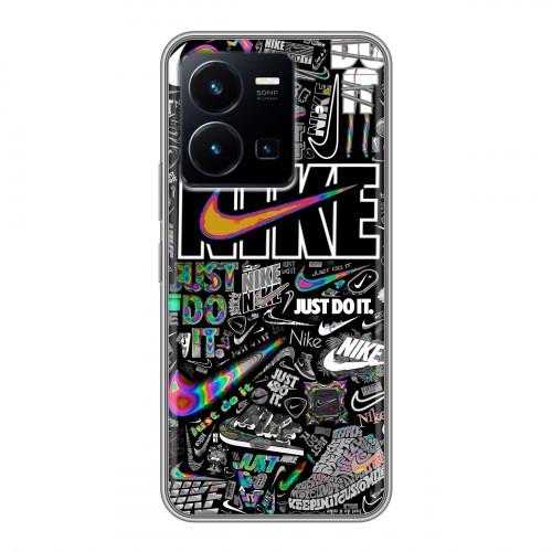 Дизайнерский силиконовый чехол для Vivo Y35 Найк