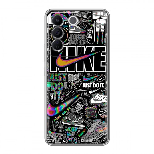 Дизайнерский силиконовый чехол для Vivo V27e Найк