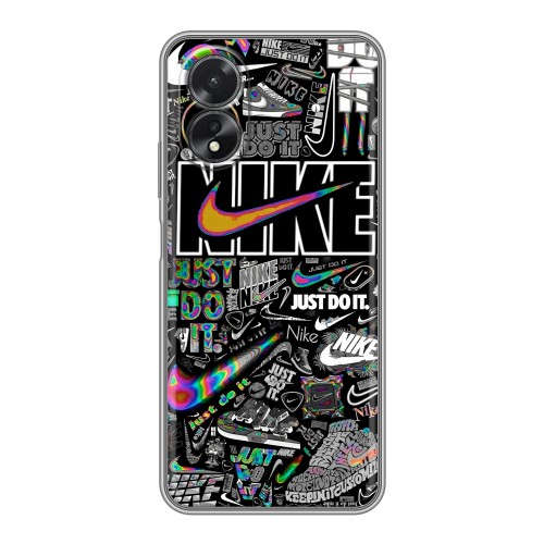 Дизайнерский силиконовый чехол для OPPO A38 4G Найк