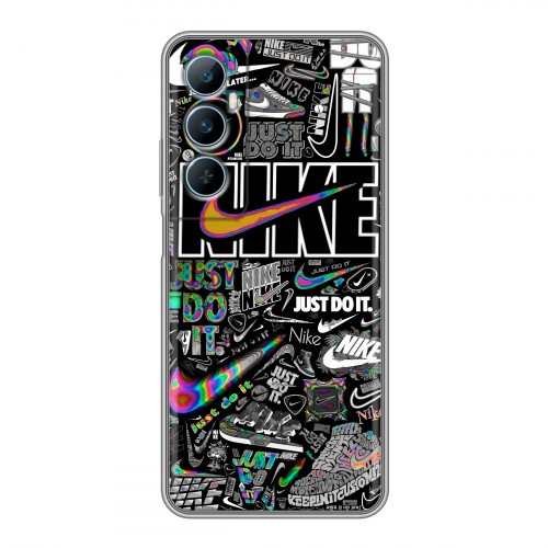 Дизайнерский силиконовый чехол для Realme C65 Найк