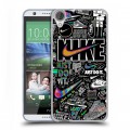 Дизайнерский силиконовый чехол для HTC Desire 820 Найк