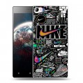 Дизайнерский пластиковый чехол для Lenovo Vibe X2 Найк