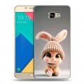 Дизайнерский силиконовый чехол для Samsung Galaxy A9 Кролик