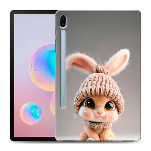 Дизайнерский силиконовый чехол для Samsung Galaxy Tab S6 Кролик