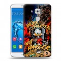 Дизайнерский пластиковый чехол для Huawei Nova Plus Дональд Дак Деньги