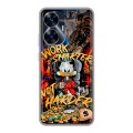 Дизайнерский силиконовый чехол для Realme C55 Дональд Дак Деньги