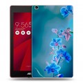 Дизайнерский силиконовый чехол для ASUS ZenPad C 7.0 Голубые цветы