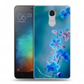 Дизайнерский пластиковый чехол для Xiaomi RedMi Pro Голубые цветы
