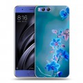 Дизайнерский пластиковый чехол для Xiaomi Mi6 Голубые цветы