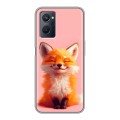 Дизайнерский силиконовый чехол для Realme 9i милая лиса