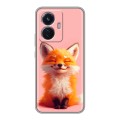 Дизайнерский силиконовый чехол для Vivo T1 милая лиса