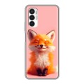 Дизайнерский силиконовый чехол для Tecno Pova 3 милая лиса