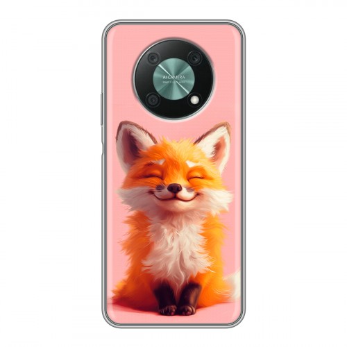 Дизайнерский силиконовый чехол для Huawei Nova Y90 милая лиса