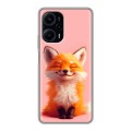Дизайнерский силиконовый чехол для XIaomi Poco F5 милая лиса