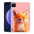 Дизайнерский силиконовый чехол для Xiaomi Pad 6 милая лиса