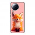 Дизайнерский силиконовый чехол для Xiaomi Civi 3 милая лиса