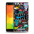 Дизайнерский пластиковый чехол для Xiaomi Mi4i найк nike черный