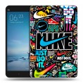 Дизайнерский силиконовый чехол для Xiaomi Mi Pad 2 найк nike черный