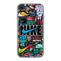 Дизайнерский силиконовый чехол для Iphone 7 найк nike черный