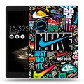 Дизайнерский силиконовый чехол для ASUS ZenPad 3S 10 найк nike черный