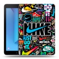 Дизайнерский силиконовый чехол для Samsung Galaxy Tab S3 найк nike черный
