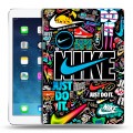 Дизайнерский силиконовый чехол для Ipad (2017) найк nike черный
