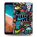 Дизайнерский силиконовый чехол для Xiaomi Mi Pad 4 найк nike черный