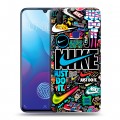 Дизайнерский пластиковый чехол для Vivo V11i найк nike черный