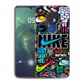 Дизайнерский силиконовый чехол для Nokia 6.2 найк nike черный