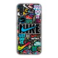 Дизайнерский силиконовый чехол для Samsung Galaxy M01 найк nike черный