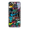 Дизайнерский силиконовый чехол для Xiaomi RedMi 9 найк nike черный