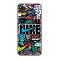 Дизайнерский силиконовый чехол для Xiaomi Redmi 10 найк nike черный