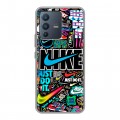 Дизайнерский силиконовый чехол для Vivo V23 найк nike черный