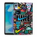 Дизайнерский силиконовый чехол для Realme Pad Mini найк nike черный
