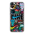Дизайнерский силиконовый чехол для Samsung Galaxy A04e найк nike черный
