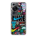 Дизайнерский силиконовый чехол для Huawei P60 найк nike черный