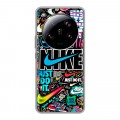 Дизайнерский силиконовый чехол для Xiaomi 13 Ultra найк nike черный