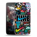 Дизайнерский пластиковый чехол для Lenovo Vibe X найк nike черный