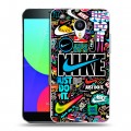 Дизайнерский пластиковый чехол для Meizu MX4 найк nike черный