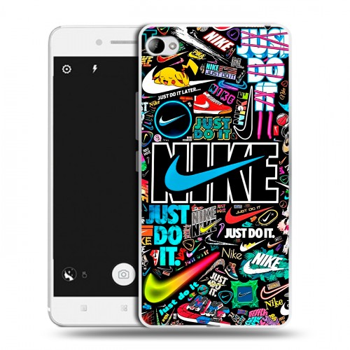 Дизайнерский пластиковый чехол для Lenovo S90 найк nike черный