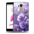 Дизайнерский пластиковый чехол для LG G4 Stylus Розы цветы